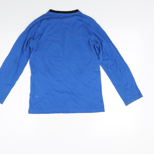 NEXT Boys Blue    Pyjama Top Size 11-12 Years  - Football