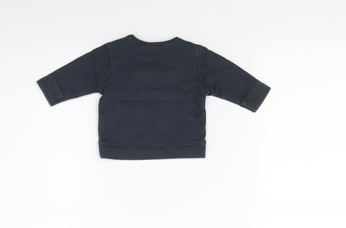 NEXT Boys Grey   Pullover Jumper Size 0-3 Months  - Dinosaur