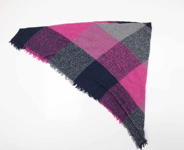 Preworn Womens Grey Check   Shawl/Wrap