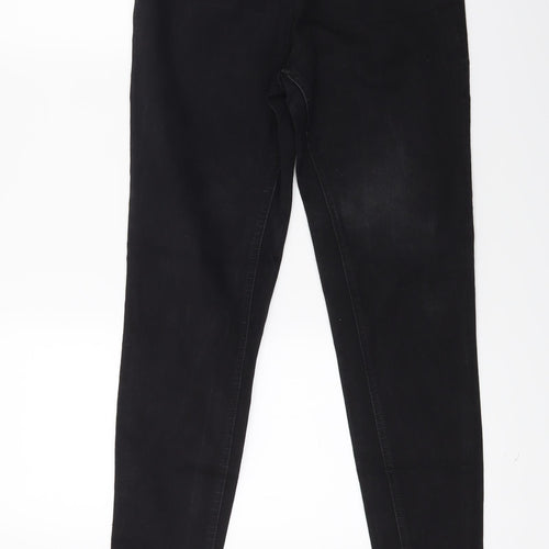 Preworn Womens Black  Denim Jegging Jeans Size 8 L26.5 in