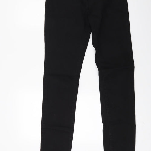 French Connection Womens Black  Denim Skinny Jeans Size 10 L31 in