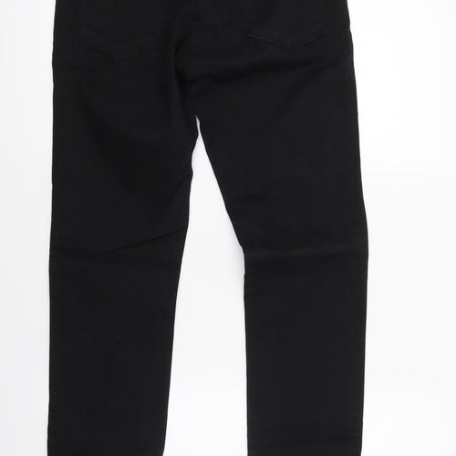 French Connection Womens Black  Denim Skinny Jeans Size 10 L31 in