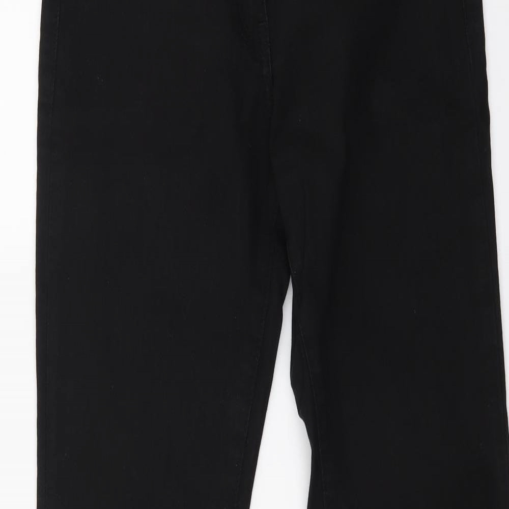 French Connection Womens Black  Denim Skinny Jeans Size 10 L31 in