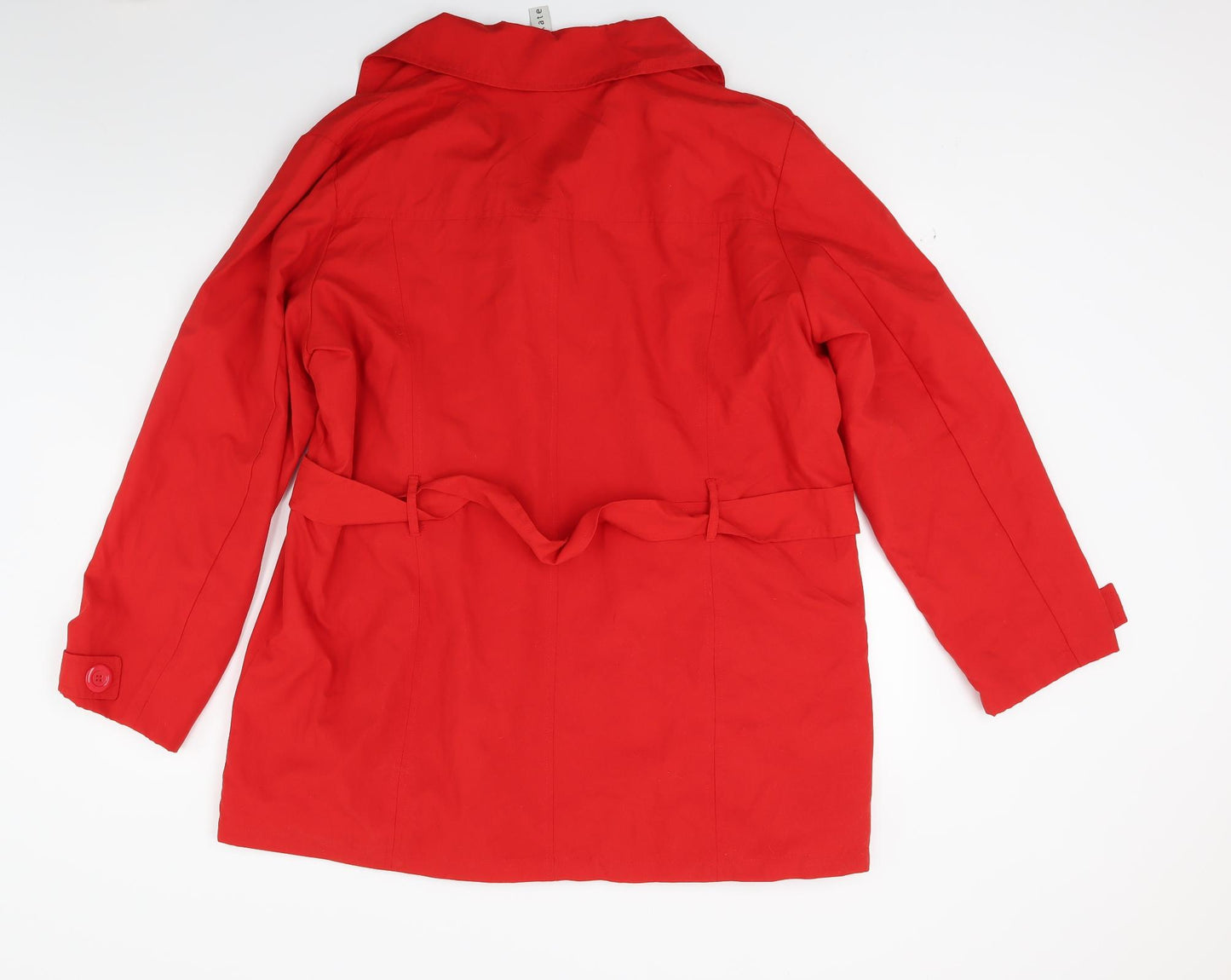 Tommy&kate Womens Red   Overcoat Coat Size 20