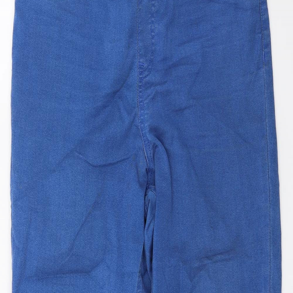 F&F Womens Blue  Denim Jegging Jeans Size 12 L27 in
