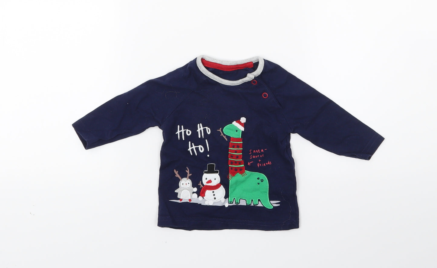George Boys Blue   Basic Casual Size 0-3 Months  - Christmas
