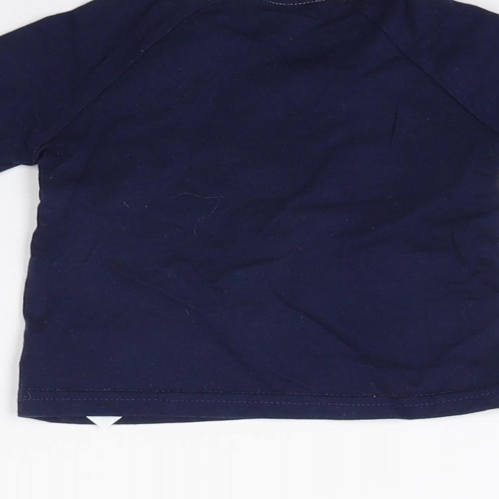 George Boys Blue   Basic Casual Size 0-3 Months  - Christmas