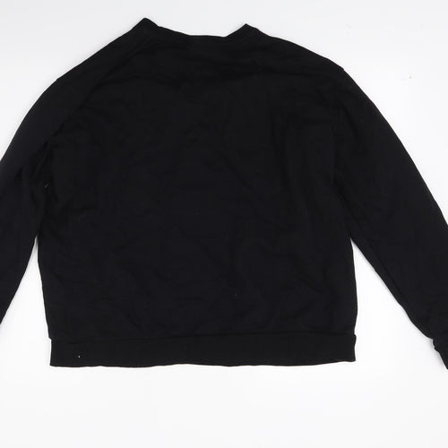 Pep & co Womens Black   Pullover Sweatshirt Size XL