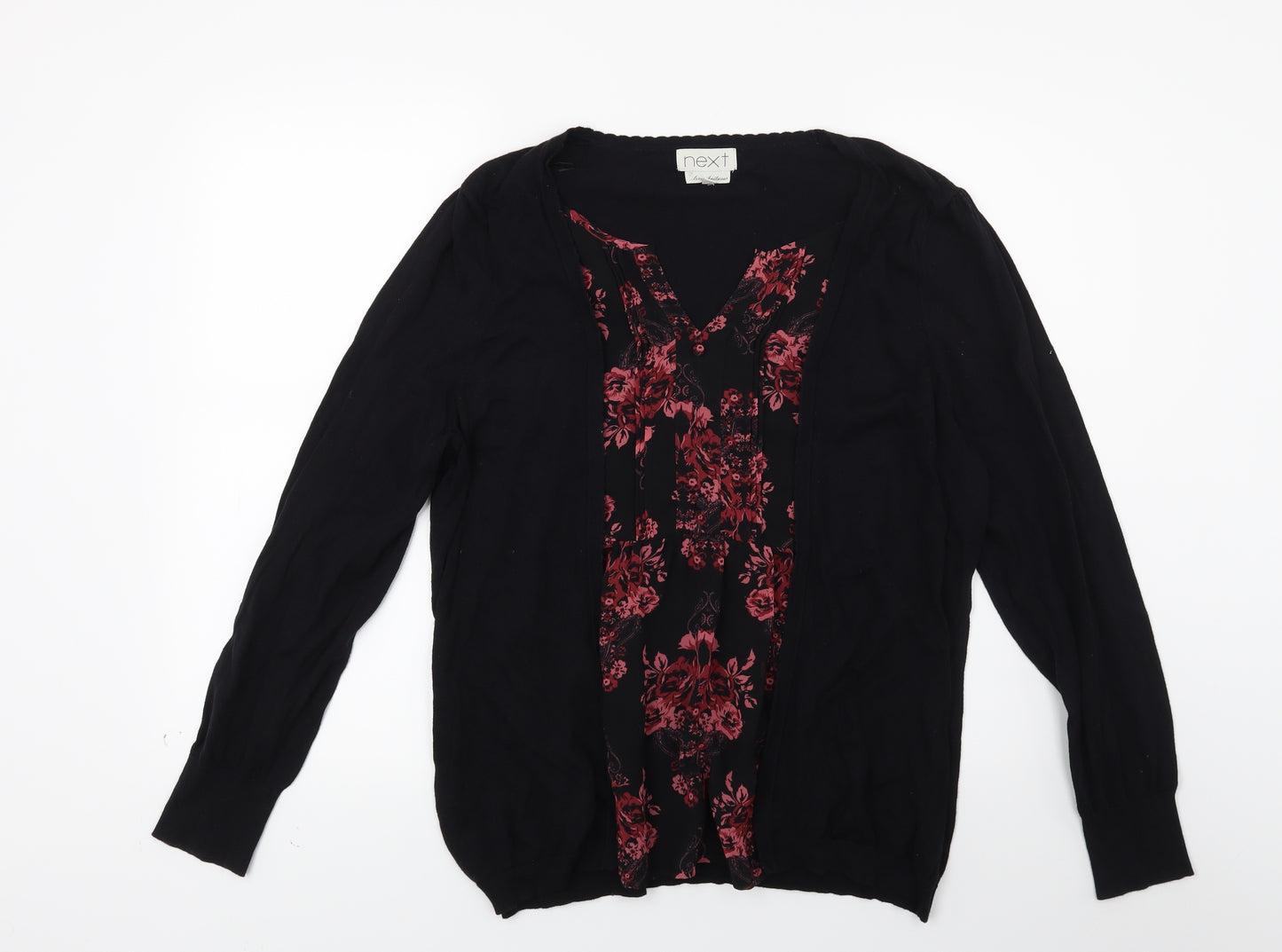 NEXT Womens Black   Pullover Jumper Size 18