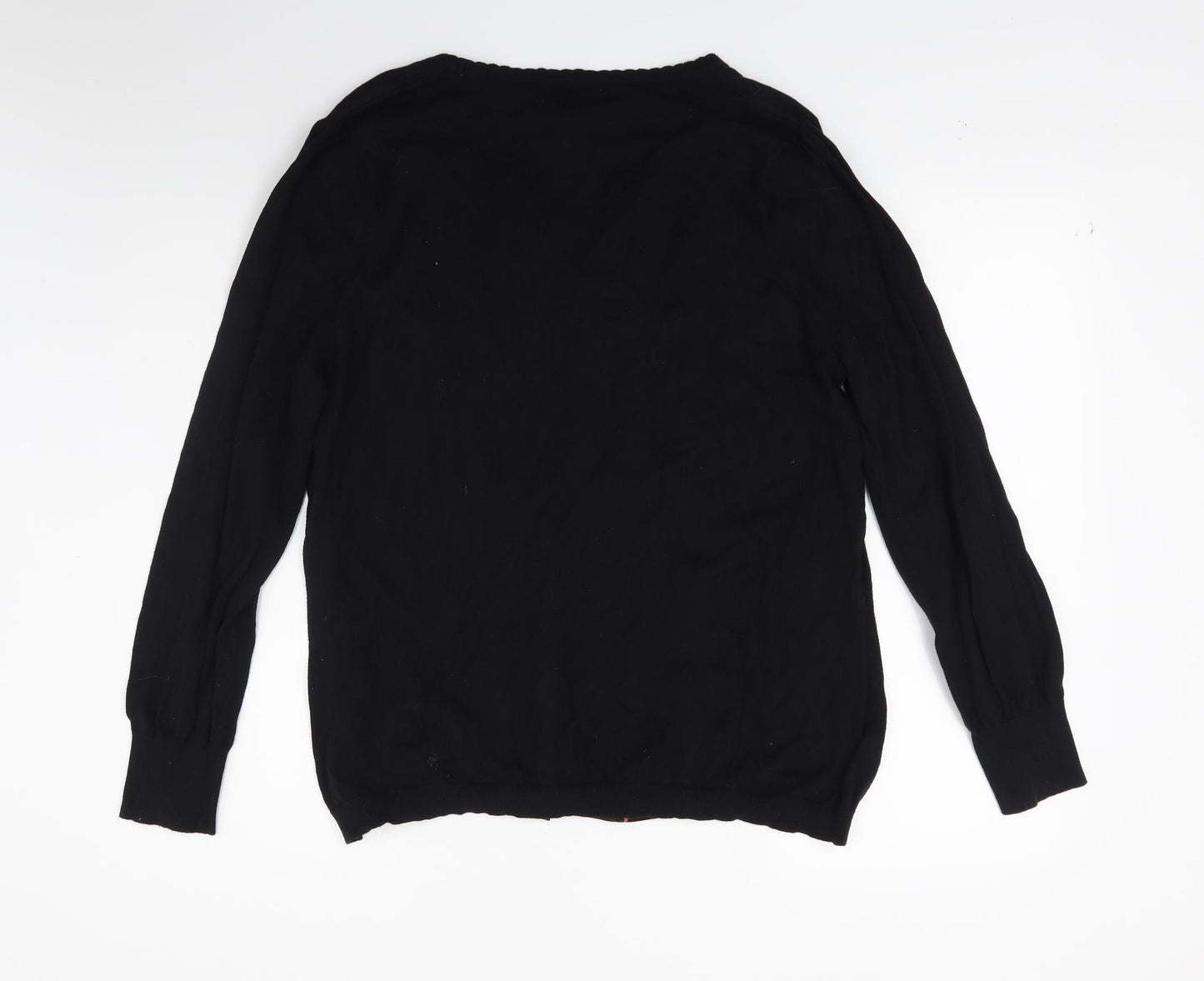 NEXT Womens Black   Pullover Jumper Size 18