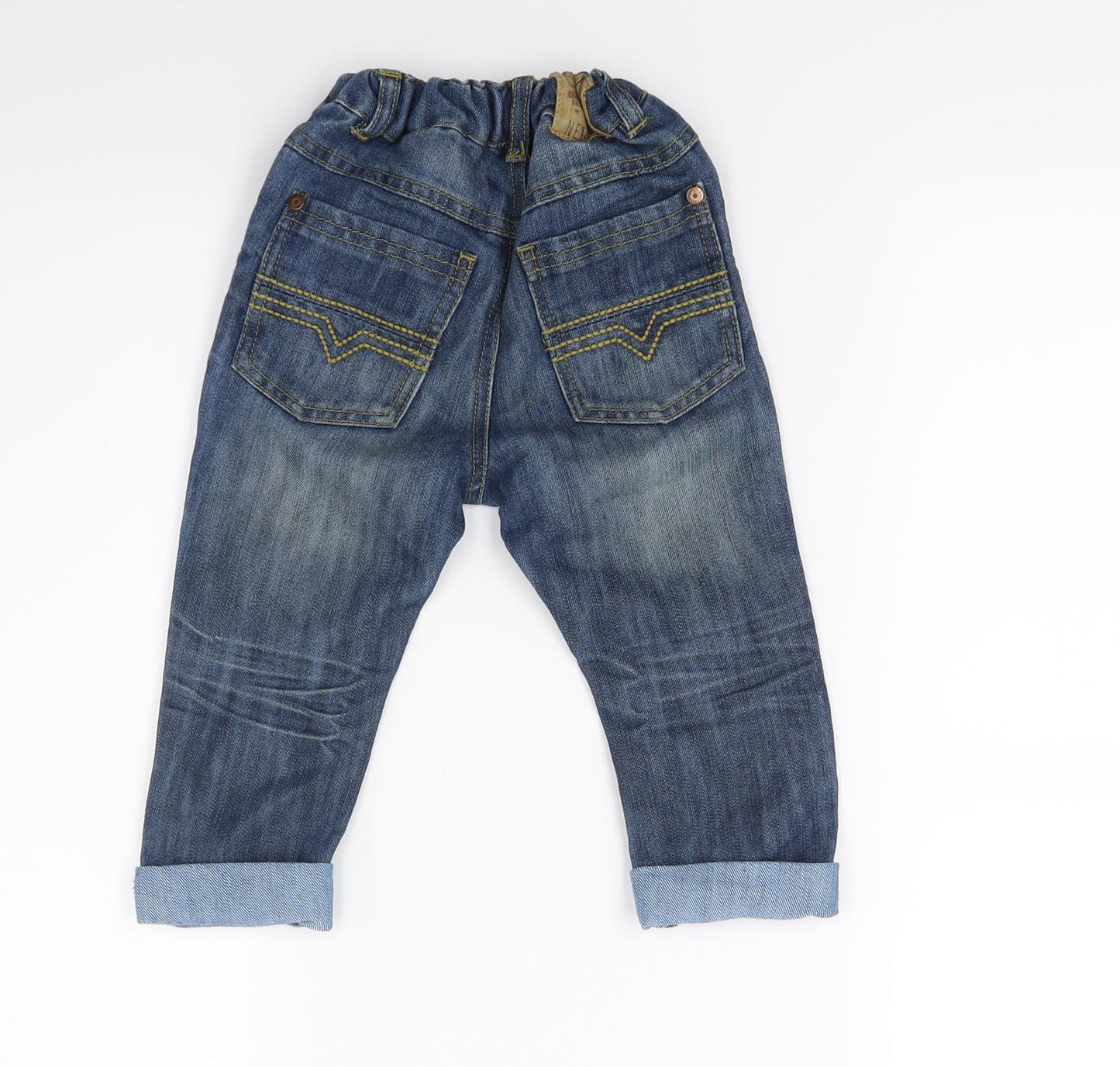 NEXT Boys Blue  Denim Straight Jeans Size 2 Years