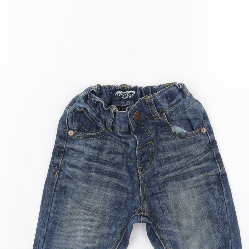 NEXT Boys Blue  Denim Straight Jeans Size 2 Years