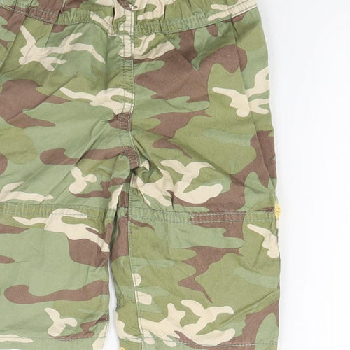 Cherokee Boys Green Camouflage  Cargo Trousers Size 3-6 Months