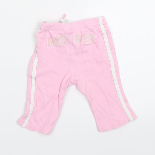 NEXT Girls Pink   Sweatpants Trousers Size Newborn