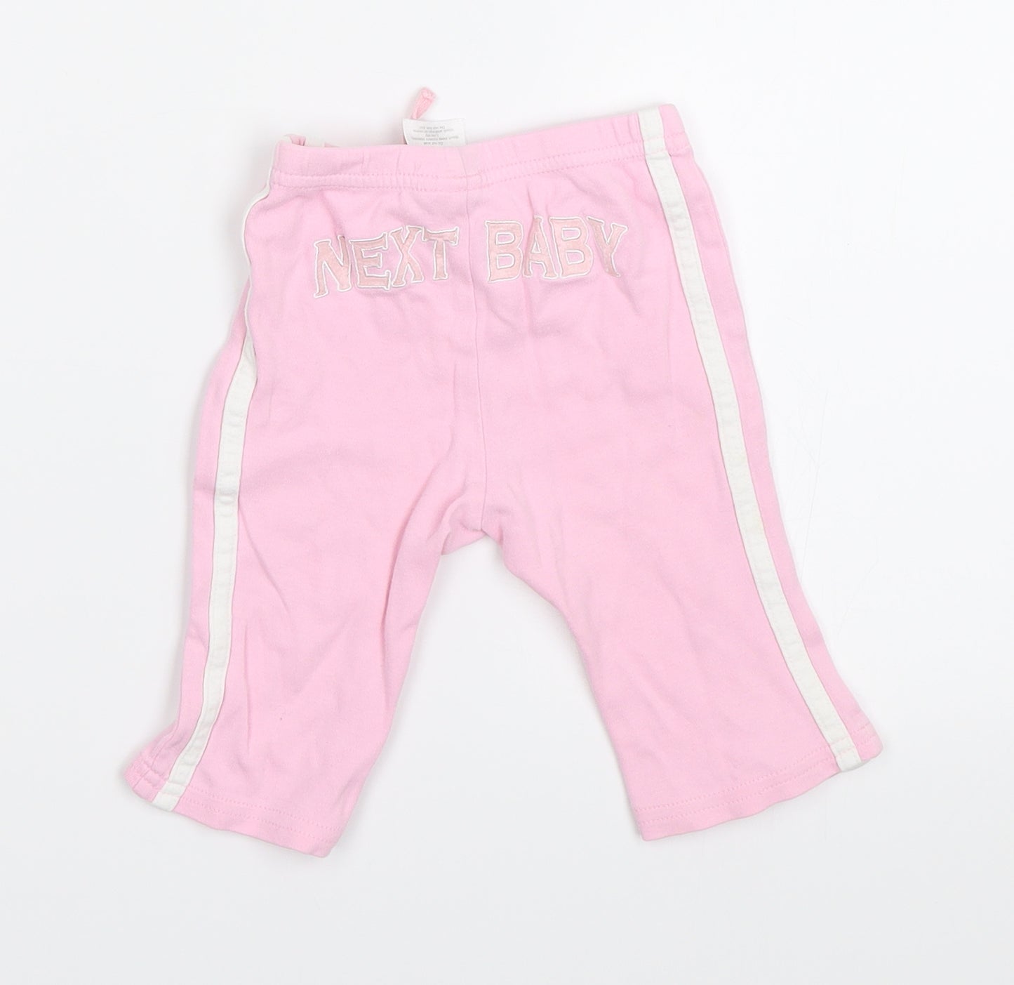 NEXT Girls Pink   Sweatpants Trousers Size Newborn