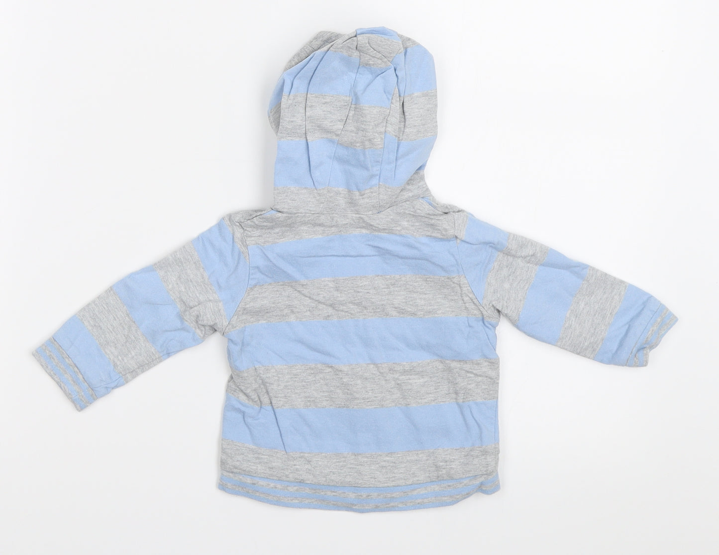 Tiny Ted Boys Blue Striped  Jacket  Size 3-6 Months