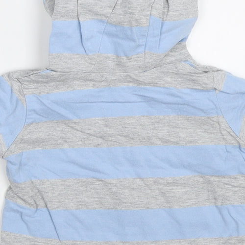 Tiny Ted Boys Blue Striped  Jacket  Size 3-6 Months