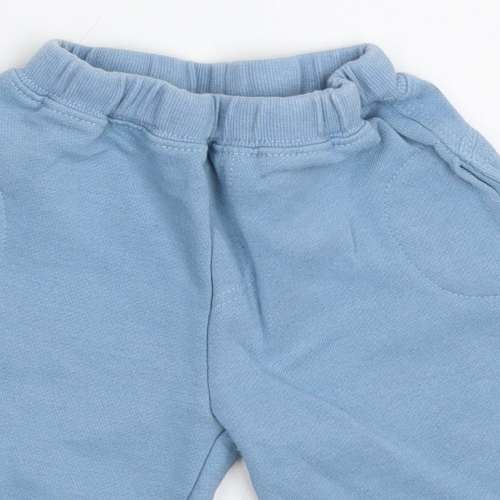 TU Boys Blue   Jogger Trousers Size 0-3 Months