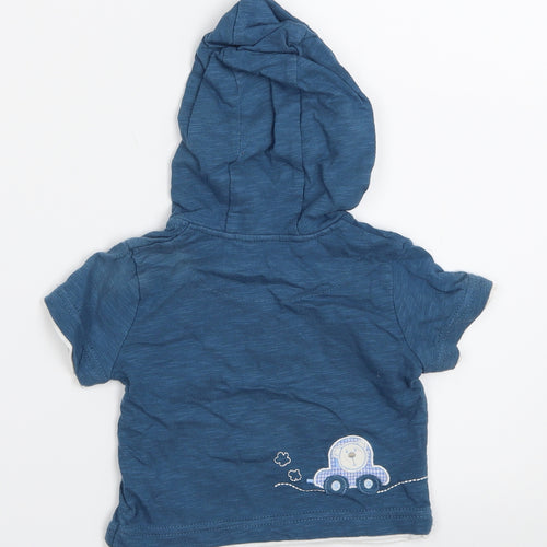 TU Boys Blue   Basic T-Shirt Size 3-6 Months