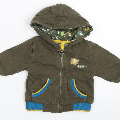 TU Boys Green   Jacket  Size 0-3 Months