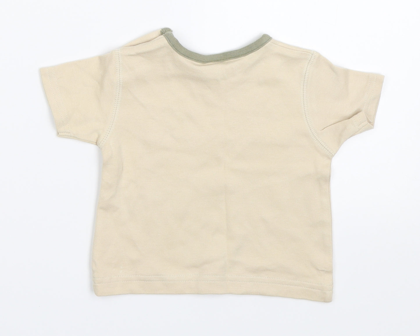 NEXT Boys Beige   Basic T-Shirt Size Newborn