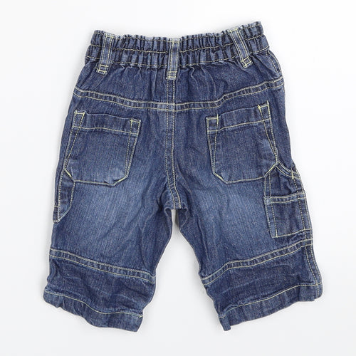 Cherokee Boys Blue  Denim Capri Jeans Size 0-3 Months
