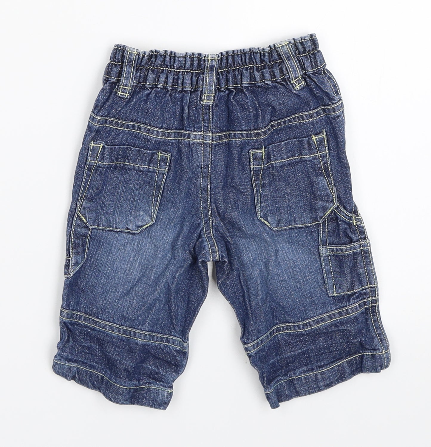 Cherokee Boys Blue  Denim Capri Jeans Size 0-3 Months