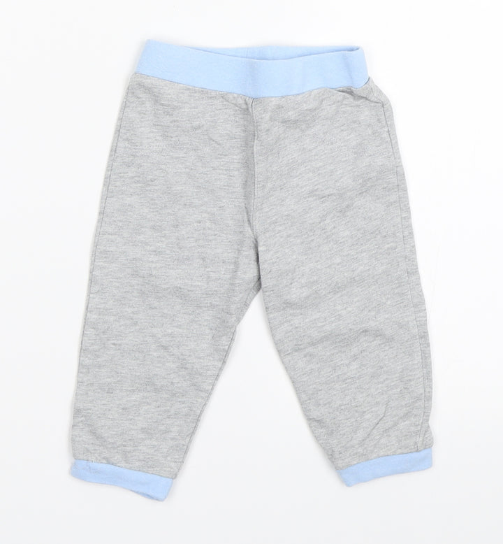 Tiny Ted Boys Grey   Jogger Trousers Size 3-6 Months