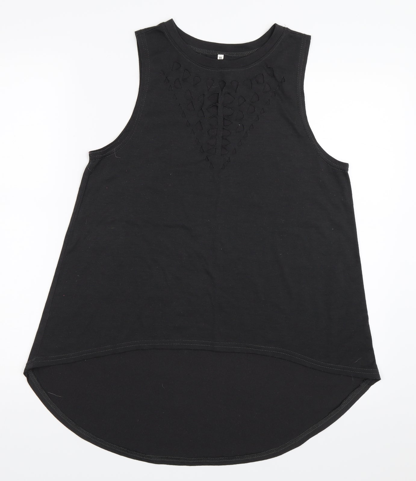 Preworn Womens Grey   Basic Tank Size XL