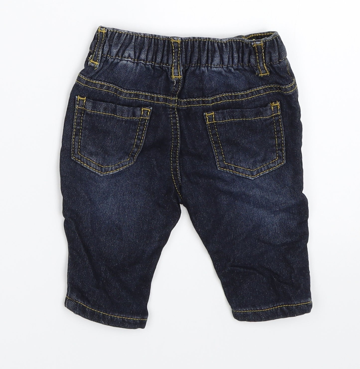 Nutmeg Boys Blue  Denim Capri Jeans Size Newborn