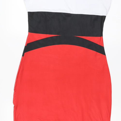 Ruiyige Womens Red   Bodycon  Size M