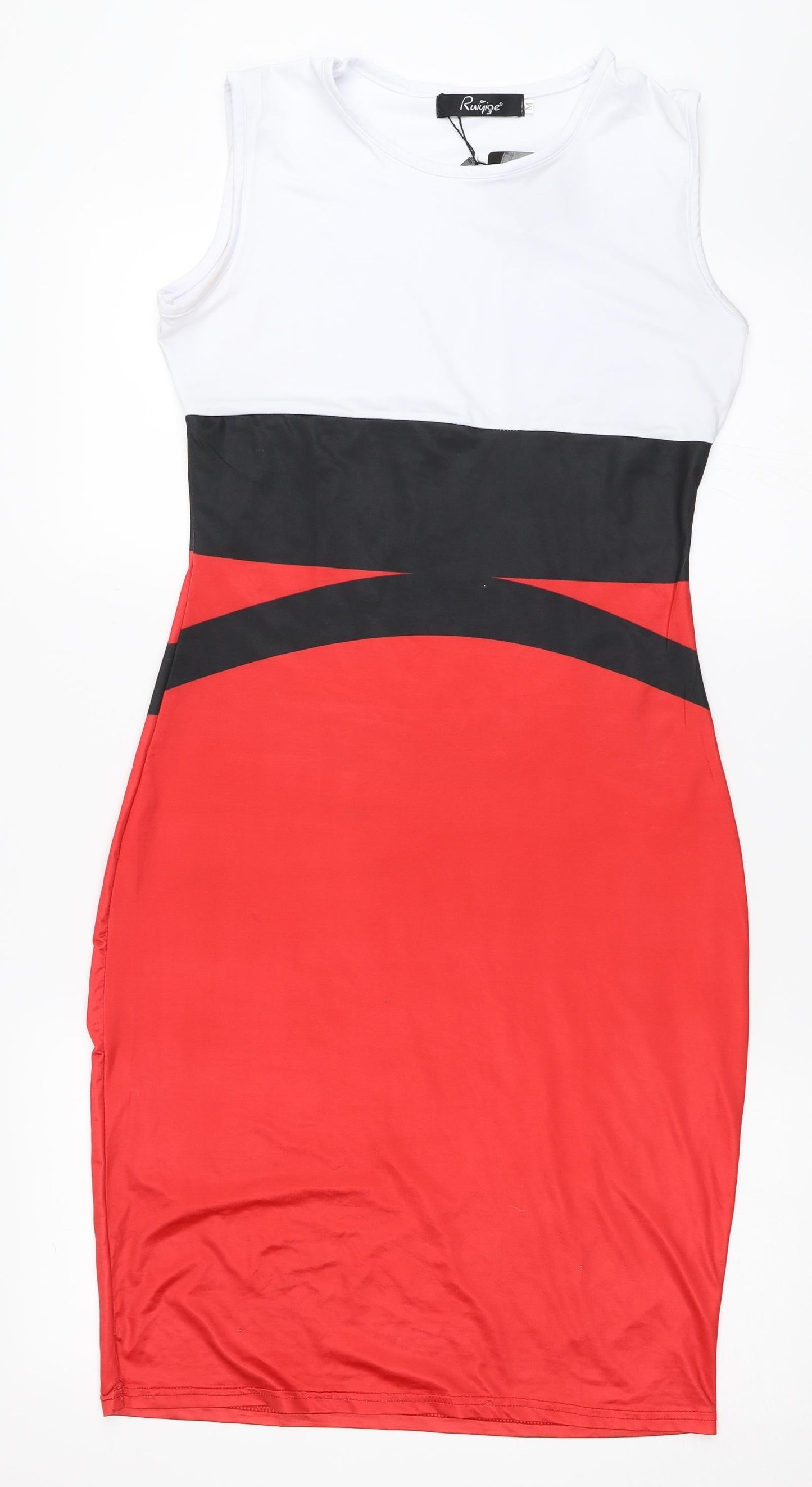 Ruiyige Womens Red   Bodycon  Size M