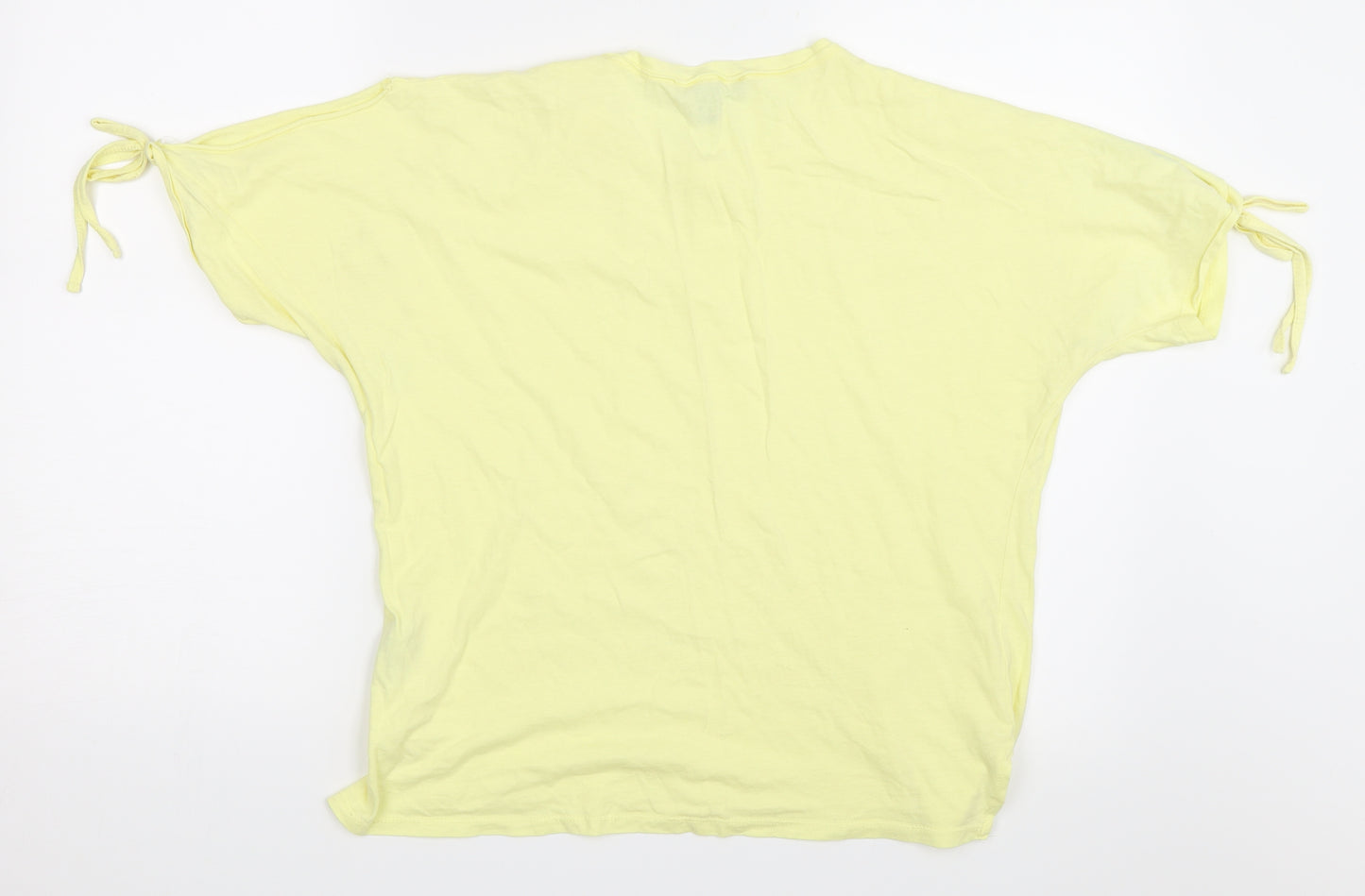 Atmosphere Womens Yellow   Basic T-Shirt Size 12