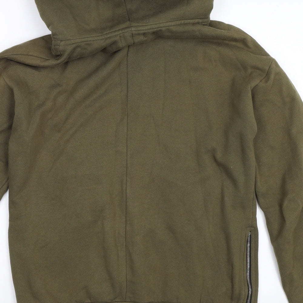Maniere De Voir Mens Green   Pullover Hoodie Size S