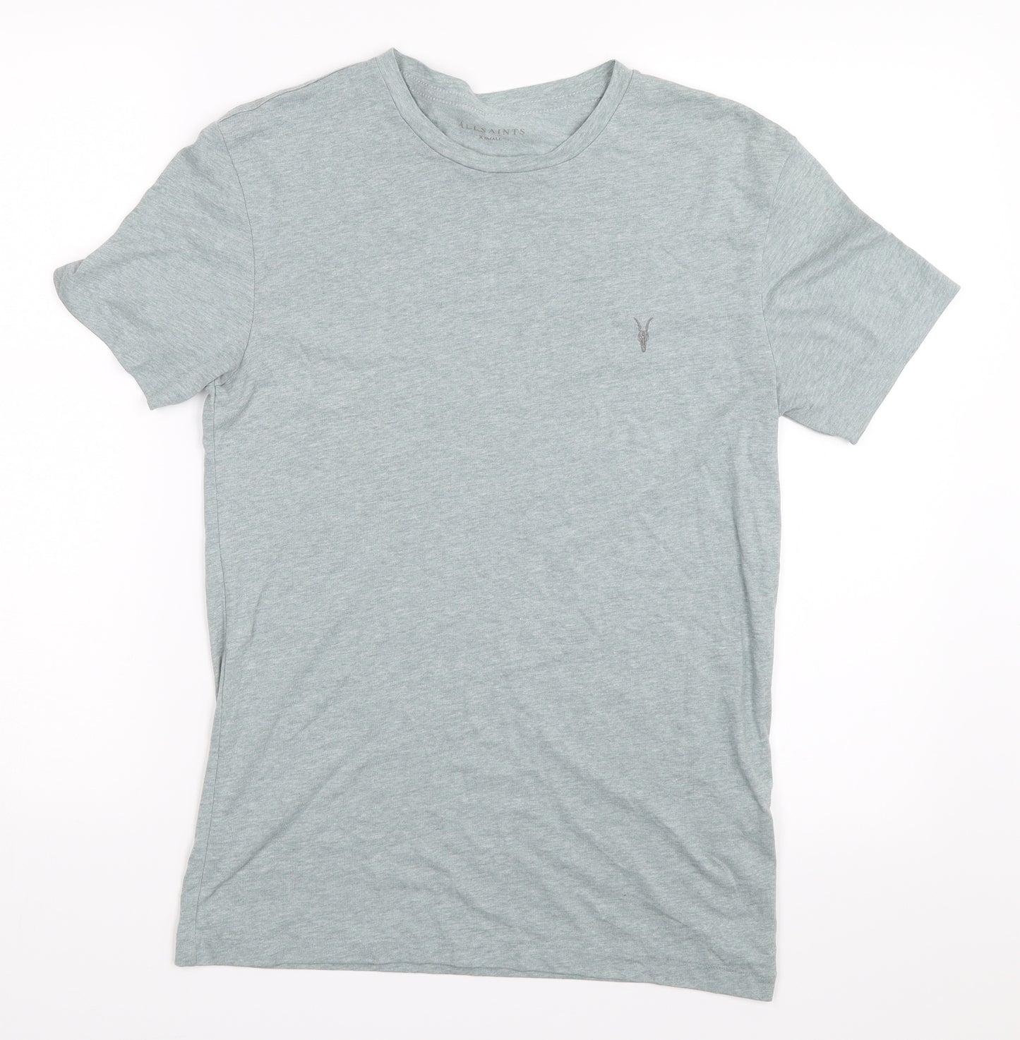 AllSaints Mens Grey    T-Shirt Size XS