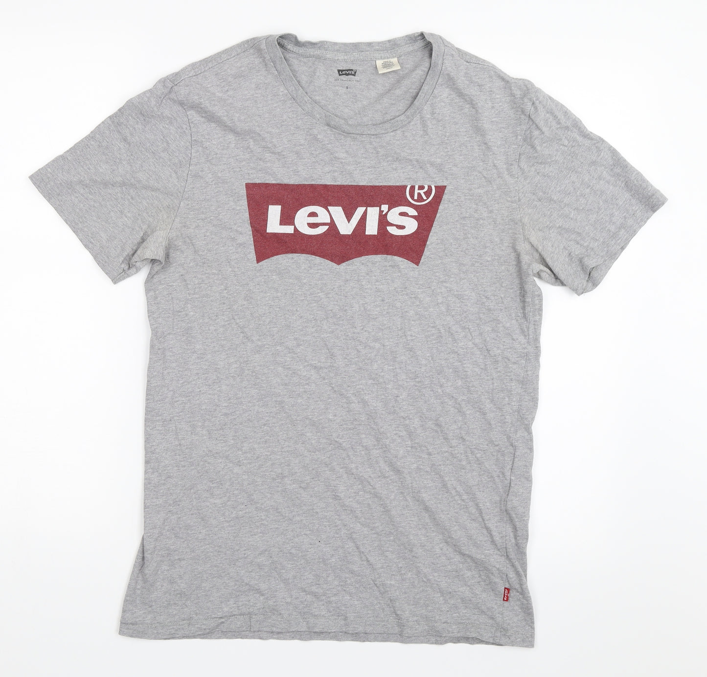 Levi's Mens Grey    T-Shirt Size S