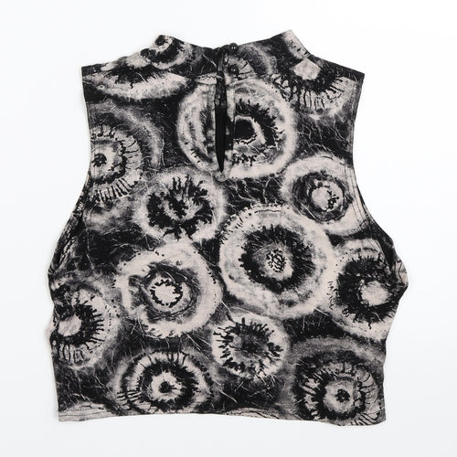 New Look Womens Black   Cropped Tank Size 16