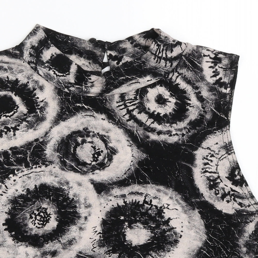 New Look Womens Black   Cropped Tank Size 16