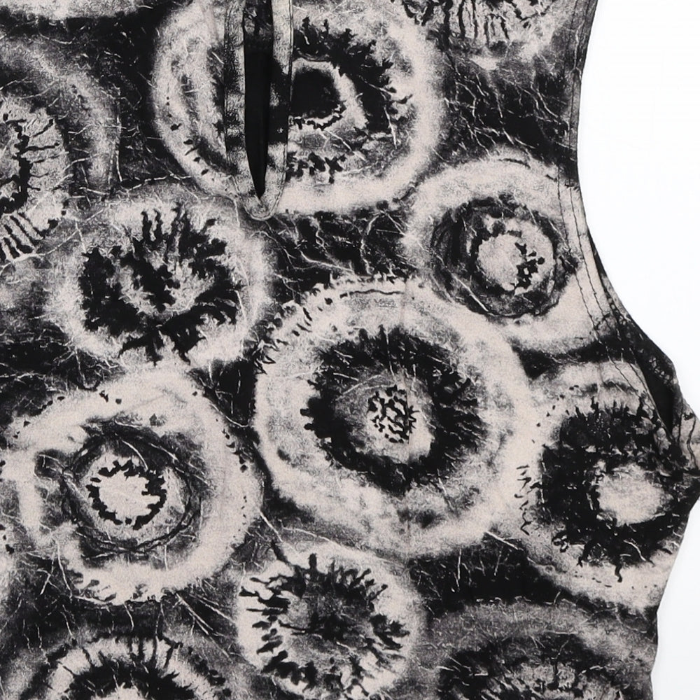New Look Womens Black   Cropped Tank Size 16