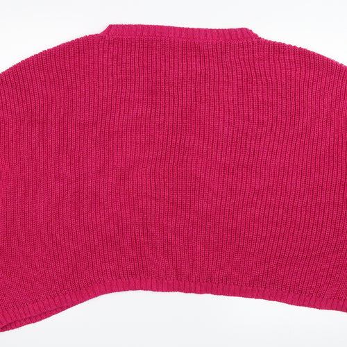 Zara Womens Pink   Pullover Jumper Size M