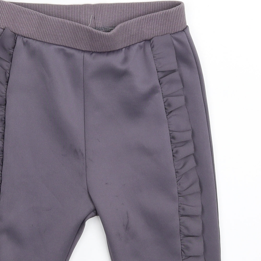 River Island Girls Grey   Jogger Trousers Size 18-24 Months