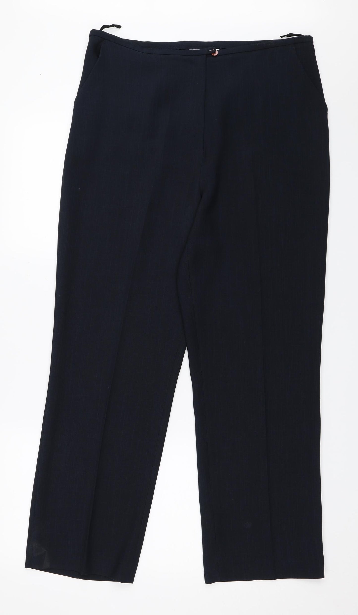 George Womens Blue   Trousers  Size 14 L29 in