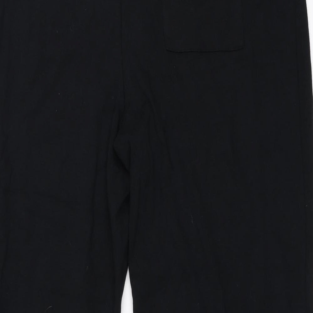 Pineapple Womens Black   Cropped Trousers Size 14 L22.5 in