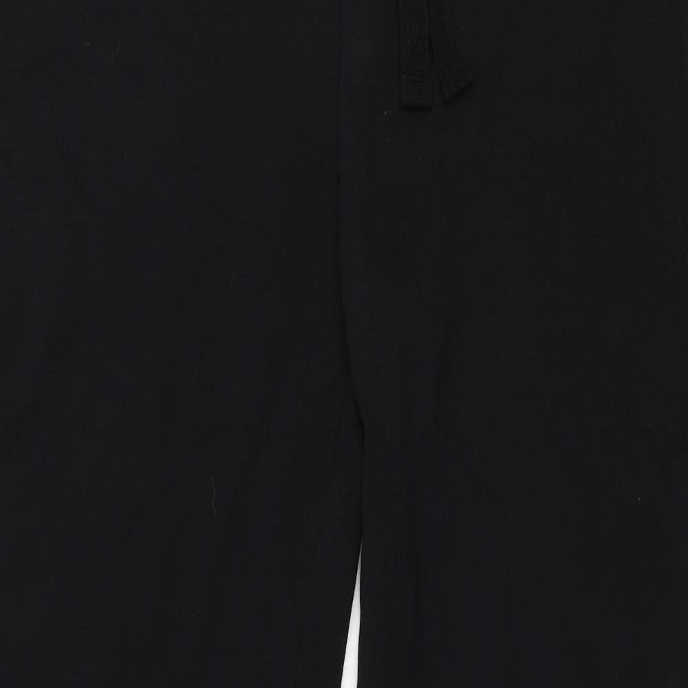 TU Womens Black   Sweatpants Trousers Size 14 L30 in