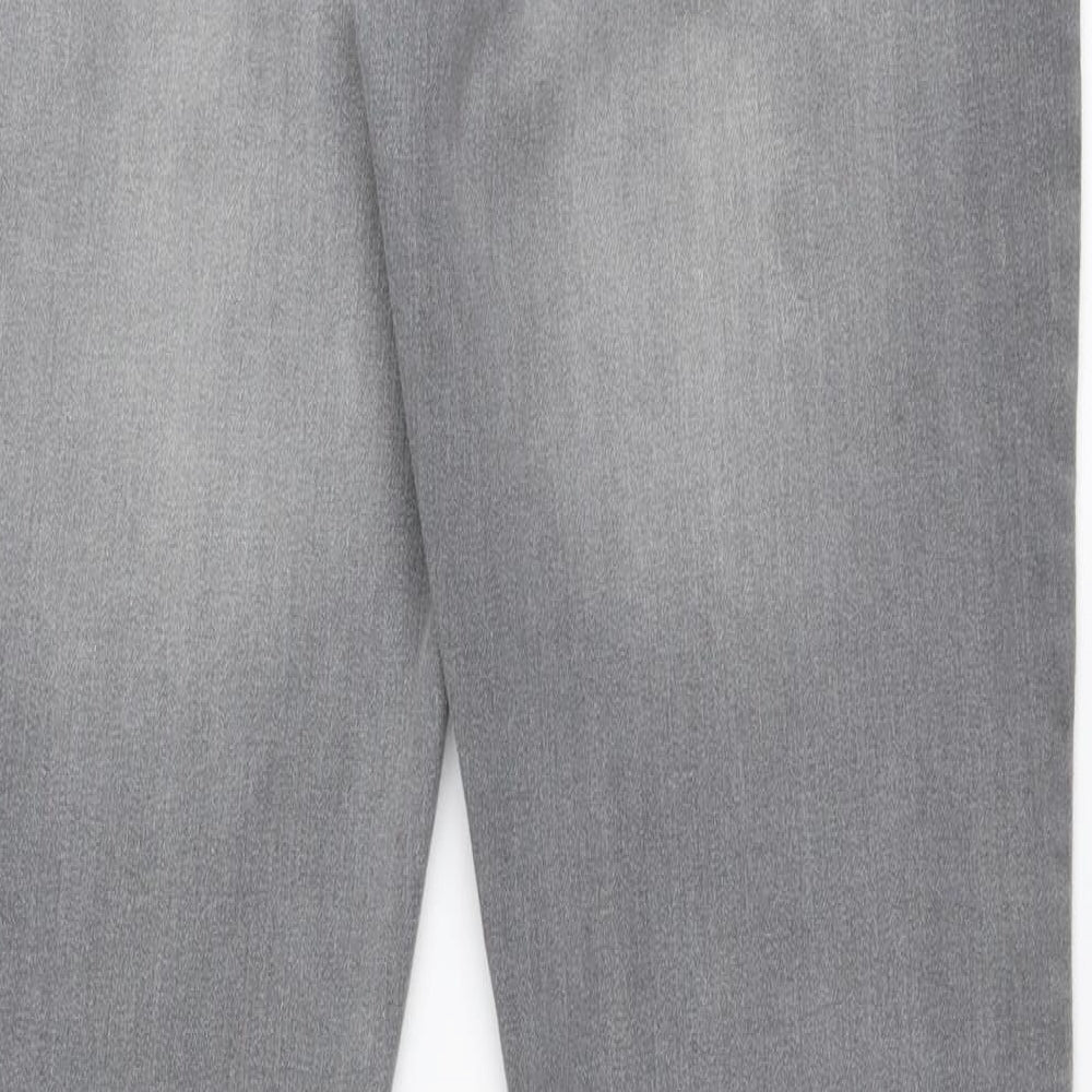 Primark Boys Grey  Denim Skinny Jeans Size 12-13 Years