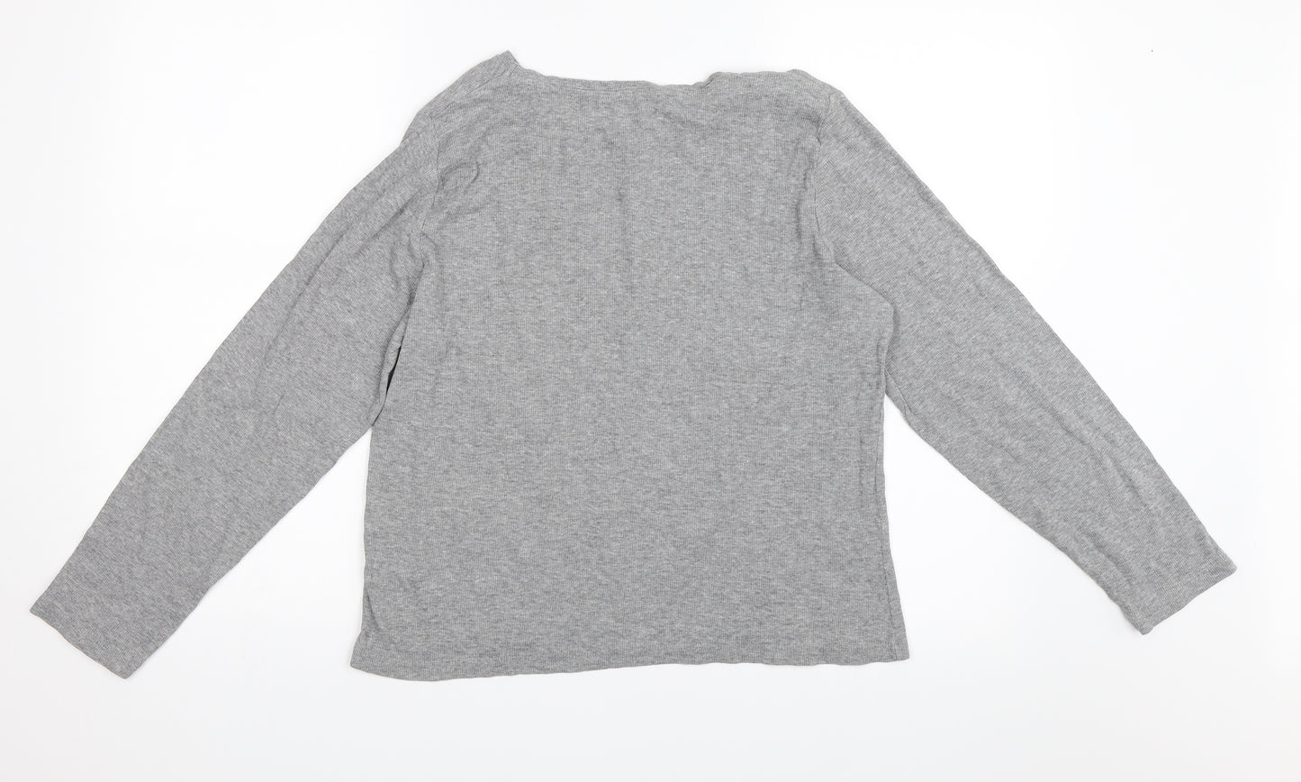 Atmosphere Womens Grey   Basic T-Shirt Size 20