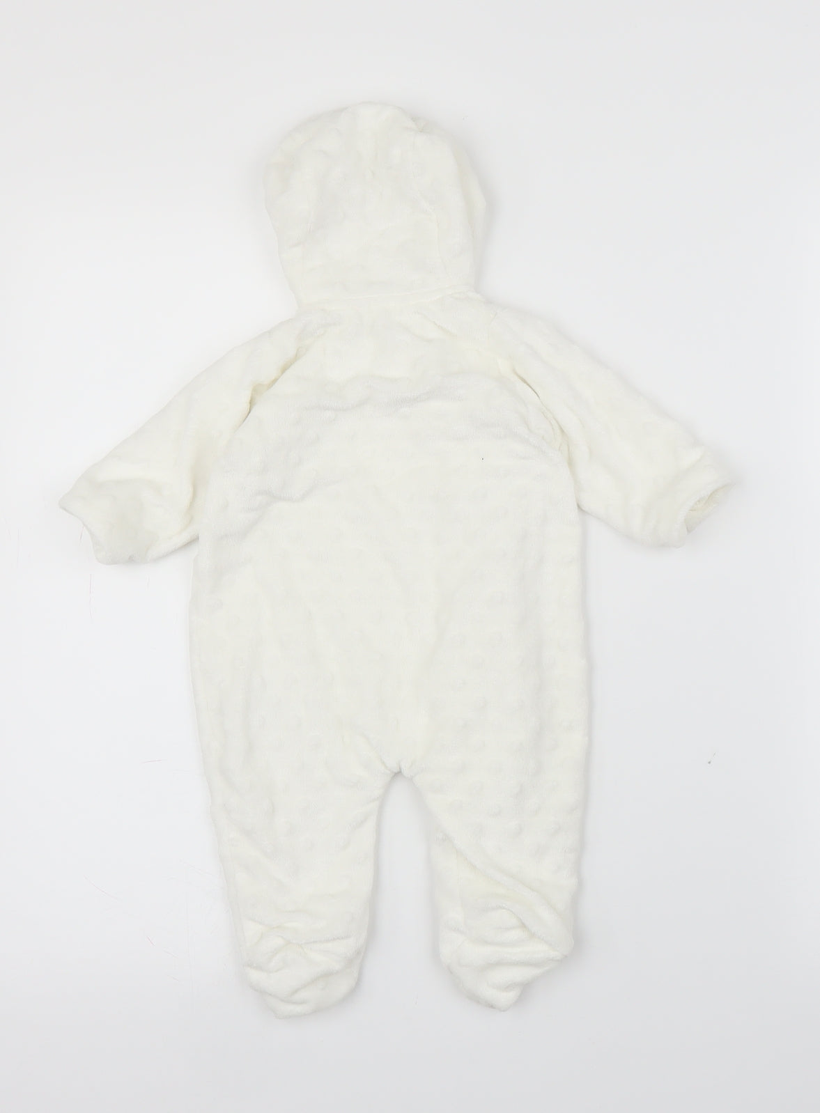 George Baby White   Babygrow One-Piece Size 0-3 Months