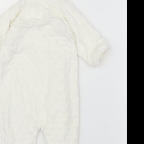 George Baby White   Babygrow One-Piece Size 0-3 Months