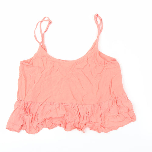 Topshop Womens Pink   Camisole Blouse Size 8  - Cropped