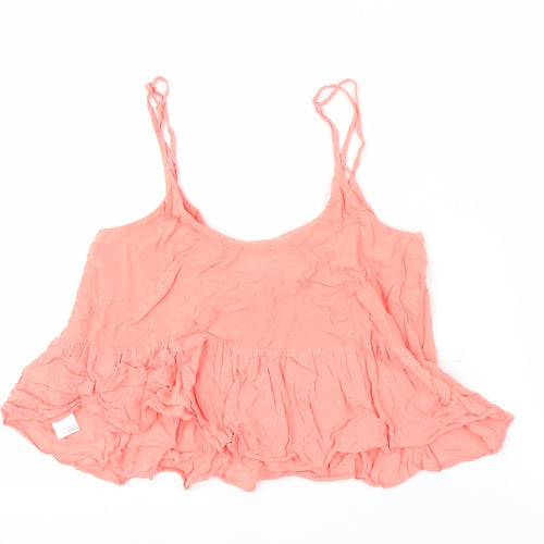 Topshop Womens Pink   Camisole Blouse Size 8  - Cropped